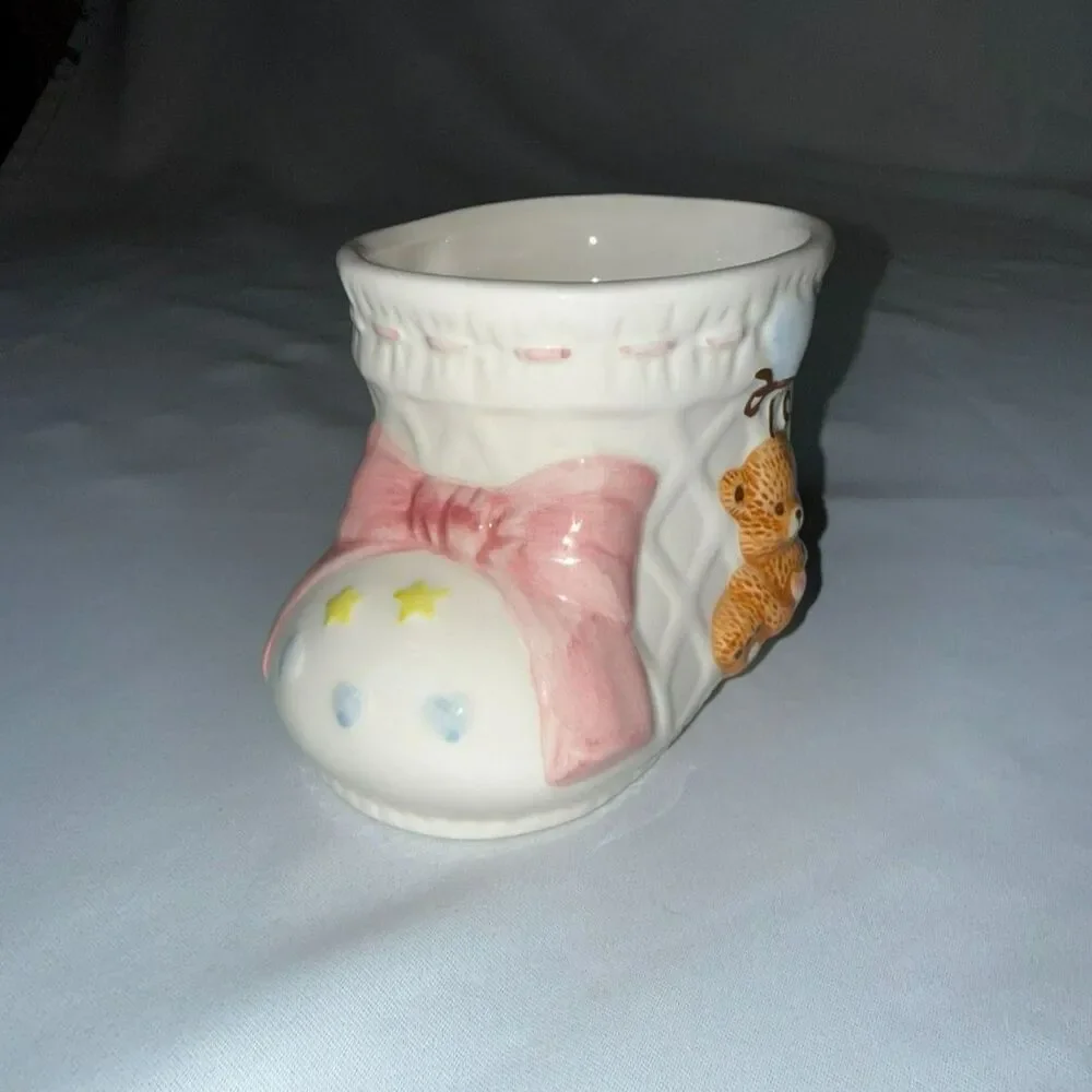 Ceramic Resin Bear Jewelry/Trinket Holder
